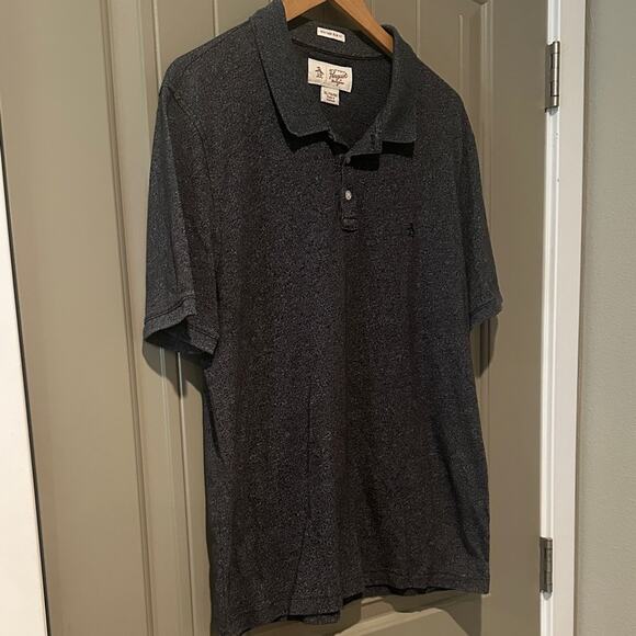 Original Penguin Charcoal Polo Shirt - Picture 3 of 5